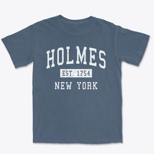 Holmes New York Classic Established Premium Heavyweight T-shirt