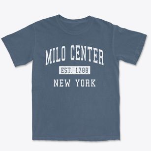 Milo Center New York Classic Established Premium Heavyweight T-shirt
