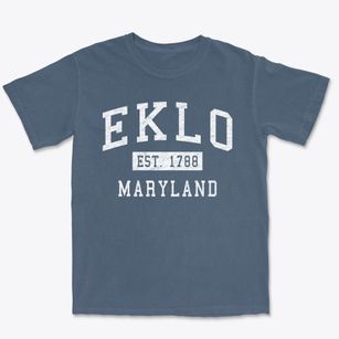 Eklo Maryland Classic Established Premium Heavyweight T-shirt
