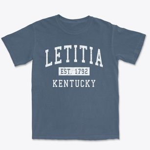Letitia Kentucky Classic Established Premium Heavyweight T-shirt