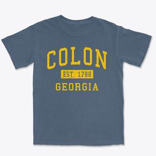 Colon Georgia Classic Established Premium Heavyweight T-shirt