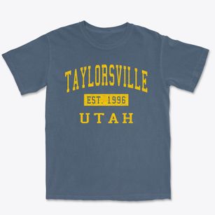 Taylorsville Utah Classic Established Premium Heavyweight T-shirt