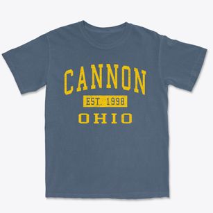Cannon Ohio Classic Established Premium Heavyweight T-shirt