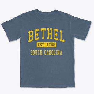 Bethel South Carolina Classic Established Premium Heavyweight T-shirt