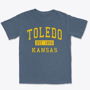 Toledo Kansas Classic Established Premium Heavyweight T-shirt
