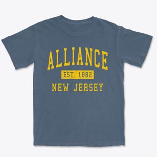 Alliance New Jersey Classic Established Premium Heavyweight T-shirt