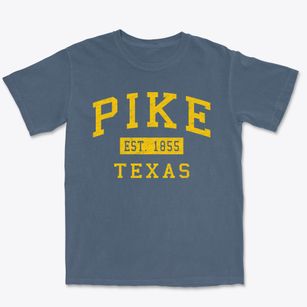 Pike Texas Classic Established Premium Heavyweight T-shirt