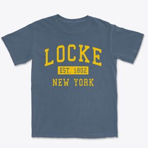 Locke New York Classic Established Premium Heavyweight T-shirt