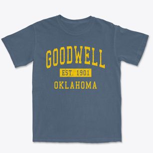 Goodwell Oklahoma Classic Established Premium Heavyweight T-shirt