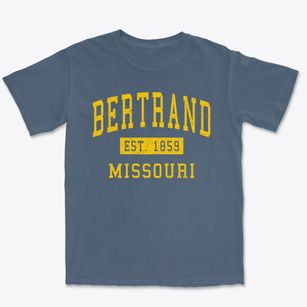Bertrand Missouri Classic Established Premium Heavyweight T-shirt