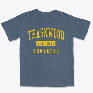 Traskwood Arkansas Classic Established Premium Heavyweight T-shirt