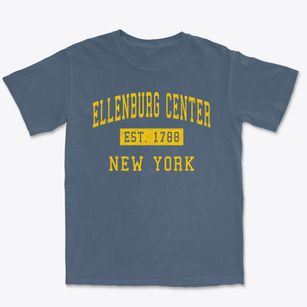 Ellenburg Center New York Classic Established Premium Heavyweight T-shirt