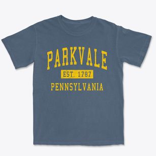 Parkvale Pennsylvania Classic Established Premium Heavyweight T-shirt