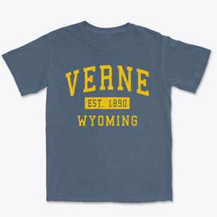 Verne Wyoming Classic Established Premium Heavyweight T-shirt
