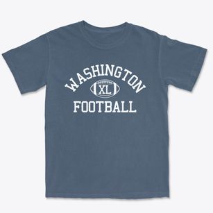 Washington School For The Deaf Classic Football Premium Heavyweight T-shirt