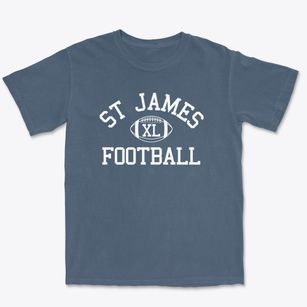 St James Parish Classic Football Premium Heavyweight T-shirt