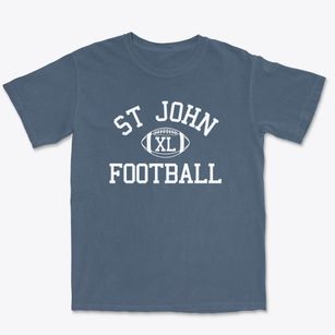 St John Parish Classic Football Premium Heavyweight T-shirt