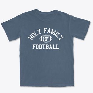 Holy Family School Classic Football Premium Heavyweight T-shirt