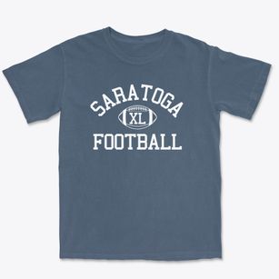 Saratoga Primary School Classic Football Premium Heavyweight T-shirt