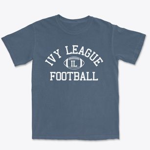 Ivy League School Classic Football Premium Heavyweight T-shirt