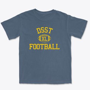 Denver School Of Science & Technology Classic Football Premium Heavyweight T-shirt