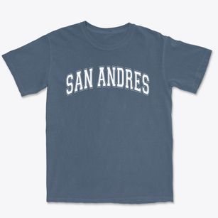 San Andres Elementary School Varsity Arch Premium Heavyweight T-shirt