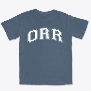 Orr Elementary School Varsity Arch Premium Heavyweight T-shirt