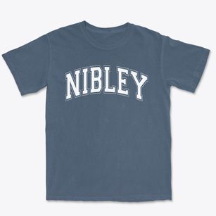 Nibley Elementary School Varsity Arch Premium Heavyweight T-shirt