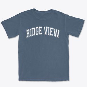 Ridge View Elementary Varsity Arch Premium Heavyweight T-shirt
