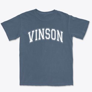 Vinson Middle School Varsity Arch Premium Heavyweight T-shirt