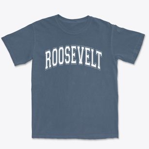 Roosevelt Elementary School Varsity Arch Premium Heavyweight T-shirt