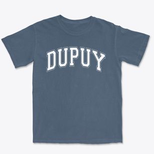 Dupuy Alternative Middle School Varsity Arch Premium Heavyweight T-shirt