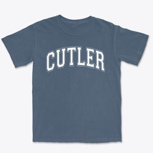 Cutler Elementary School Varsity Arch Premium Heavyweight T-shirt