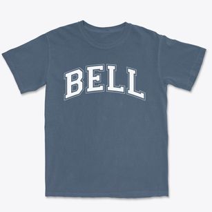 Bell Junior High School Varsity Arch Premium Heavyweight T-shirt