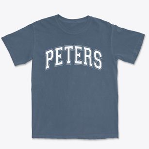 Peters Elementary School Varsity Arch Premium Heavyweight T-shirt