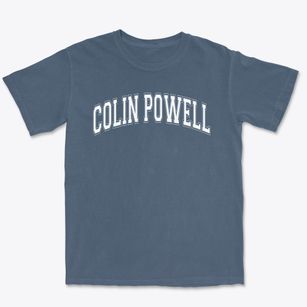 Colin Powell Middle School Varsity Arch Premium Heavyweight T-shirt