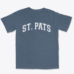 Saint Patrick's School Varsity Arch Premium Heavyweight T-shirt
