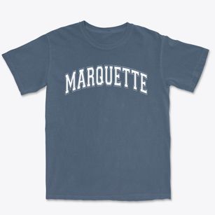 Marquette Primary School Varsity Arch Premium Heavyweight T-shirt
