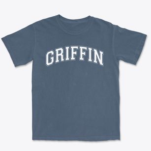 Griffin Middle Academy Varsity Arch Premium Heavyweight T-shirt