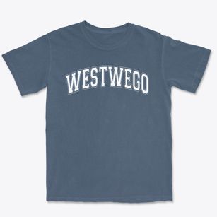 Westwego Elementary School Varsity Arch Premium Heavyweight T-shirt