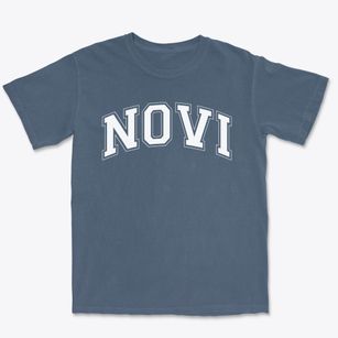 Novi High School Varsity Arch Premium Heavyweight T-shirt