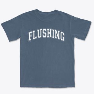 Flushing Middle School Varsity Arch Premium Heavyweight T-shirt