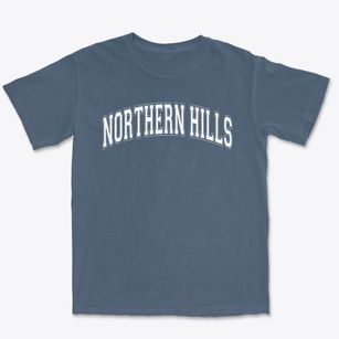 Northern Hills Middle School Varsity Arch Premium Heavyweight T-shirt