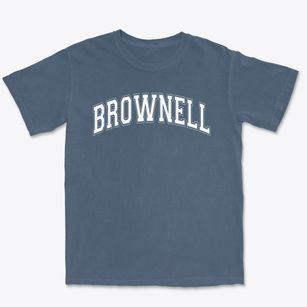 Brownell Elementary School Varsity Arch Premium Heavyweight T-shirt