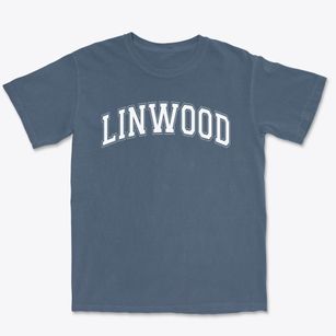 Linwood Elementary School Varsity Arch Premium Heavyweight T-shirt