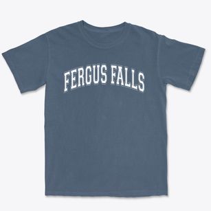 Fergus Falls Middle School Varsity Arch Premium Heavyweight T-shirt