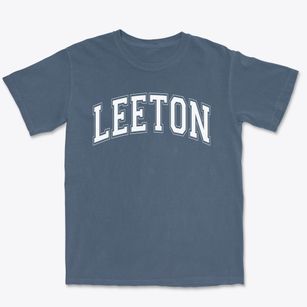 Leeton Rx School Varsity Arch Premium Heavyweight T-shirt