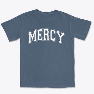 Mercy High School Varsity Arch Premium Heavyweight T-shirt