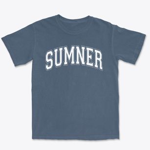 Sumner Elementary School Varsity Arch Premium Heavyweight T-shirt