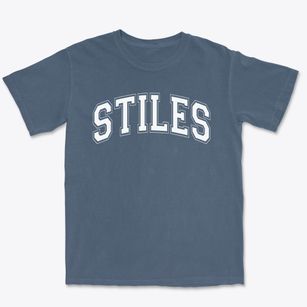 Stiles Elementary School Varsity Arch Premium Heavyweight T-shirt